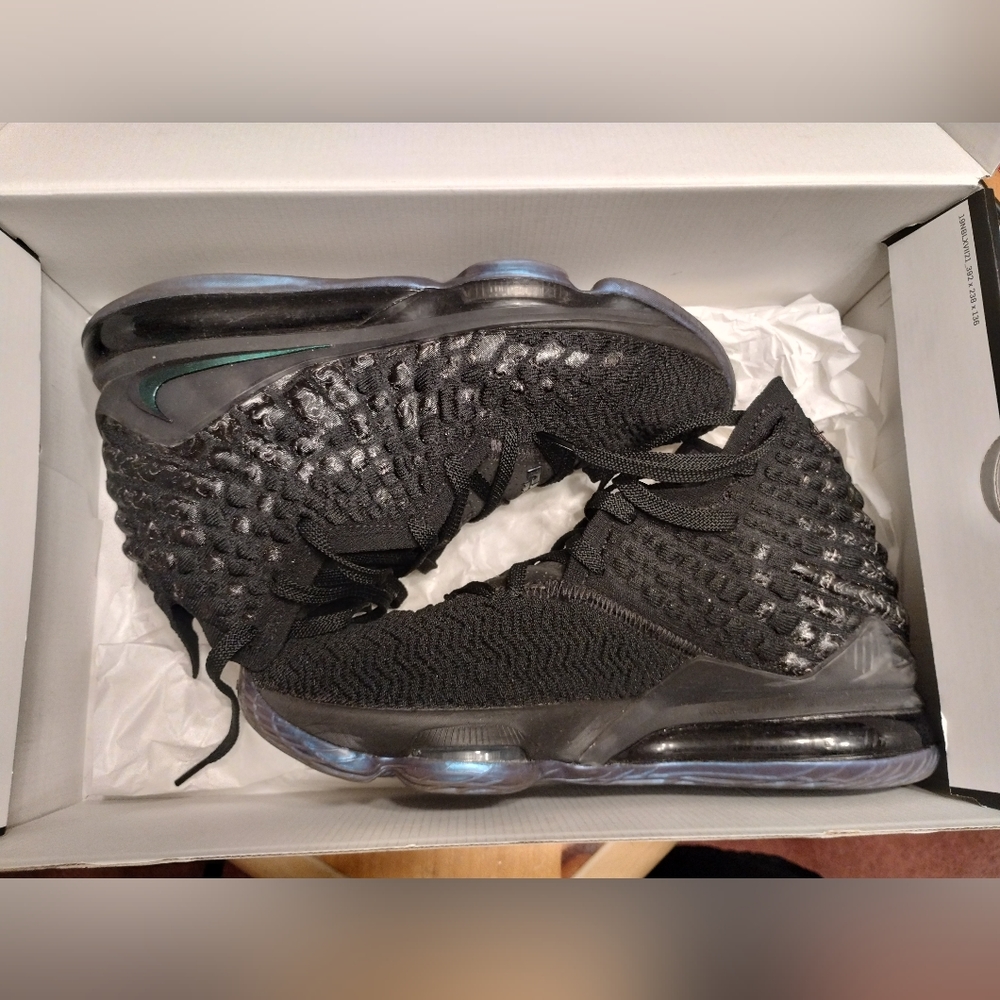 Lebron XVII black/black